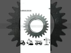 Cận cảnh: Máy đào JS220 khai thác năng lượng, bộ bánh răng hành tinh 2 tầng quay với độ bền cao