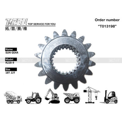Đen R220-9 máy đào swing 1Stage cuối cùng ổ đĩa Gear thép 39Q6-12320