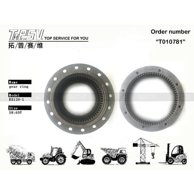 EX120-1 Máy khai quật Swing Ring Gear 1010014 Kháng mòn cho quay