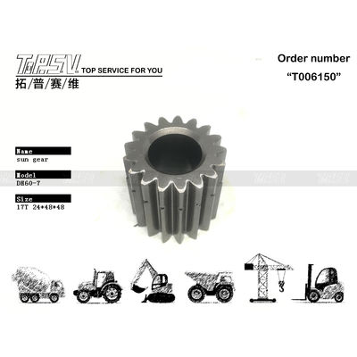 XKAY-00397 Durability cao DH60-7 Excavator Travel 2 Stage Sun Gear Drive Motor Cho các cửa hàng sửa chữa máy móc