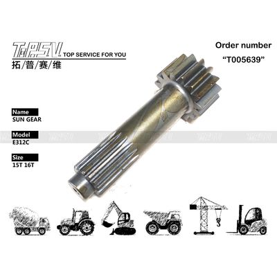 191-2624 E312C Excavator Travel 1 Stage Sun Gear Gearbox From Với Công suất mô-men xoắn cao