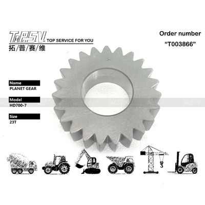 HD700-7 ổn định Excavator Swing 1 giai đoạn Hộp bánh răng hành tinh Cài đặt lưới bánh răng để hoạt động trơn tru