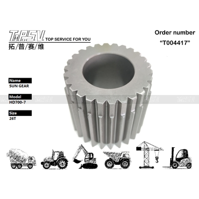 HD700-7 Excavator Swing 2 Stage Sun Gear Machinery Excavator Drive Motor Với bao bì vận chuyển