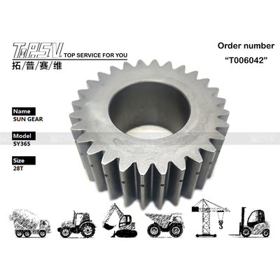 Không nỗ lực và rắc rối cài đặt SY365 Excavator du lịch 2 giai đoạn mặt trời Gear với động cơ thủy lực