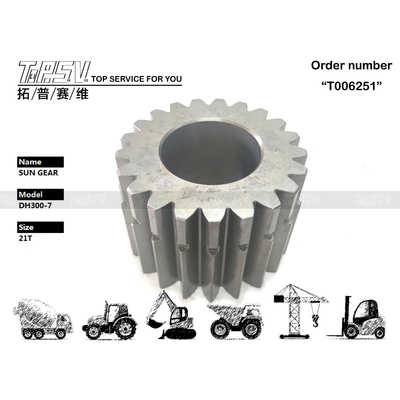 K9000794 Dễ Dàng Lắp Đặt DH300-7 Bánh Răng Mặt Trời Hành Trình 3 Tầng Vận Hành êm ái trong Hệ Thống Truyền Động Máy Xúc Được Làm Bằng Thép