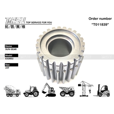 367-8368 Màu Đen E320D2 Bánh răng mặt trời xoay của máy đào 2 giai đoạn cho bộ giảm tốc hành tinh trong các cửa hàng sửa chữa máy móc