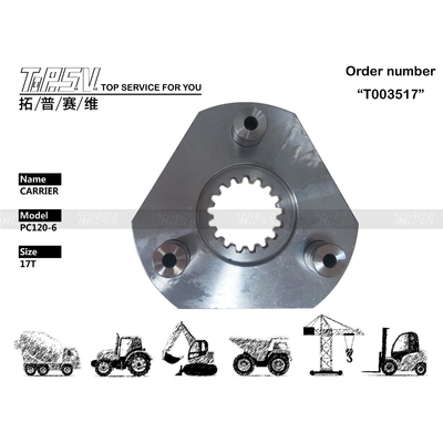 203-26-61120+201-26-62240 Máy đào PC120-6 thuận tiện xoay 1 tầng với lắp đặt ăn khớp bánh răng và đóng gói vận chuyển bằng túi