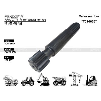 Thiết lập không tốn công sức PC200-8M0 Excavator Travel 1 Stage Sun Gear Box làm bằng thép bền cho thời gian dài