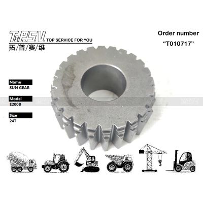 096-0583 Máy Xúc Đào Đã Qua Sử Dụng E200B Hộp Số Hành Trình 2 Tầng Bánh Răng Mặt Trời Màu Đen