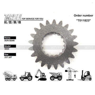 Động cơ thủy lực truyền động SK03 Máy đào xoay 1 tầng Bánh răng mặt trời cho Cửa hàng sửa chữa máy móc Lắp đặt