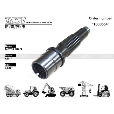 K9005752A K9005752B XKAY-00565 R60-7 Excavator Travel Motor Shaft Transmission System Excavator Hydraulic Motor Shaft Packing Size Tùy thuộc vào loại đóng gói