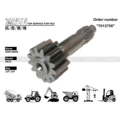 Sửa chữa máy móc Sửa chữa bằng dầu bánh xe Đen EX22 Máy đào Đi bộ 1 Giai đoạn Mặt trời bánh xe màu