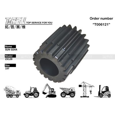 3085569 Độ bền cao ZX120 Excavator Travel 2 Stage Sun Gear Được thiết kế cho tải trọng nặng và yêu cầu cao