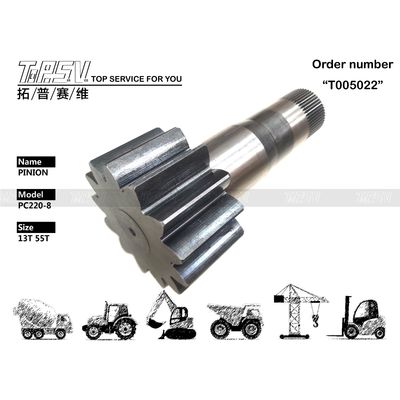 206-26-73130 Lắp Đặt Ăn Khớp Bánh Răng PC220-8 Máy Xúc Pinion Quay Phụ Tùng Linh Kiện Điện Tử trong Túi Đã Niêm Phong để Đóng Gói Vận Chuyển và Lắp Đặt