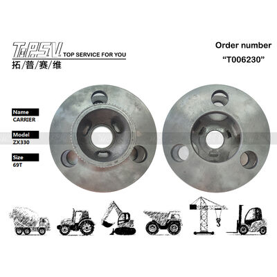 1022198 Gear Meshing ZX330 Excavator Travel 3 stage Planetary Carrier tương thích với Excavator Brand And Models Transport Packaging Dealed Bag Đảm bảo hiệu suất