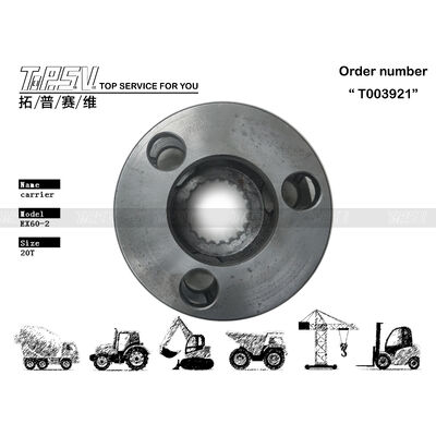 2031037 Tương thích với EX60-2 Excavator Swing 2 stage Planetary Carrier Phần thay thế bền cho máy đào hạng nặng