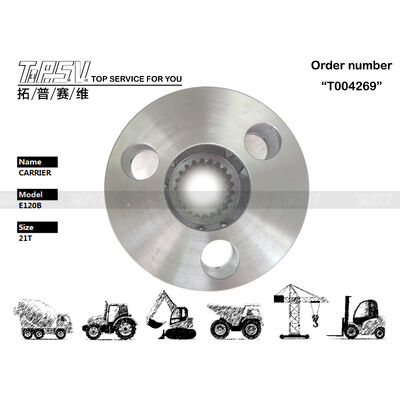 124-7901 E120B Excavator Swing 2 Stage Planetary Carrier Precision Gear System đảm bảo truyền mô-men xoắn mượt mà và tăng hiệu quả thiết bị