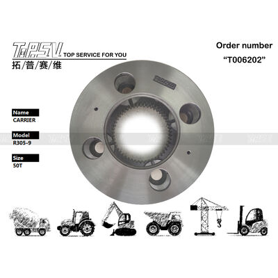 XKAQ-00180 R305-7 Excavator Travel 3 stage planetary carrier drivetrain thành phần đóng gói kích thước phụ thuộc vào loại đóng gói được xây dựng để chịu tải trọng công việc nặng