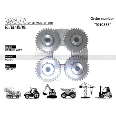 FUGHC-31-1262 Động cơ thủy lực Động cơ hạng nặng PC30-7 Excavator Travel 2 Stage Carrier ASSY và thiết bị đào bền được xây dựng để đáp ứng nhu cầu của công việc xây dựng nặng