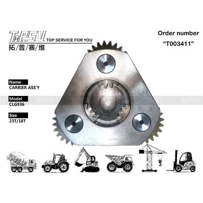 CLG936 Máy đào swing 1 giai đoạn ASSY Đồ đạc cho máy đào swing