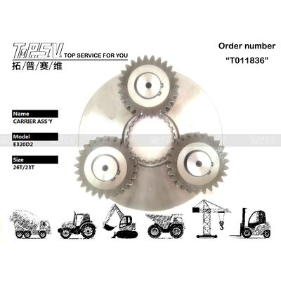 E320D2 Máy đào swing 1 giai đoạn mang ASSY Phần cho động cơ swing