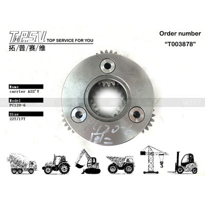 PC120-6 Excavator Swing 2 Stage Carrier ASSY Parts For Swing Drive Excavator Spare Parts