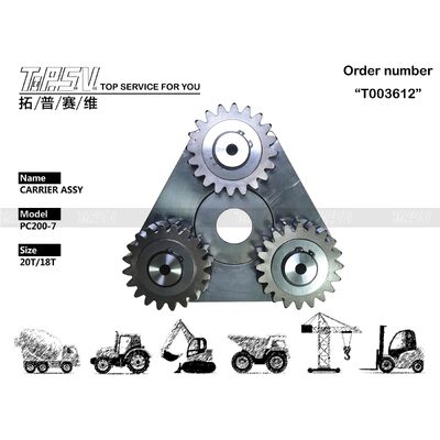 PC200-7 Máy đào lắc 1 giai đoạn ASSY cho thiết bị đào