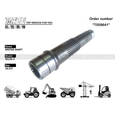 chất lượng  2441U739S1 Excavator Hydraulic Motor Shaft FOR KOBELCO SK220-3 SK220-4 nhà máy sản xuất