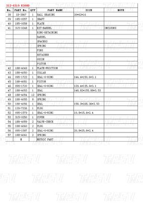 Danh mục tùy chỉnh màu sắc Excavator Swing Drives Reducer 312-6319 E308D