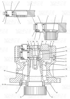 Catalog Bolt-on Design Excavator Swing Drive Parts for CATERPILLAR Excavator Thương hiệu và mô hình 114-8226 E312-A