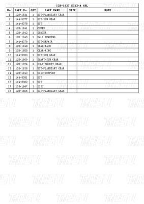 Danh mục 128-1827 thép CATERPILLER Excavator cuối cùng động cơ E312A