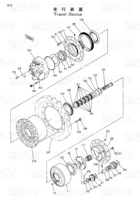 EX60-1 9069295 Máy đào có thể tùy chỉnh