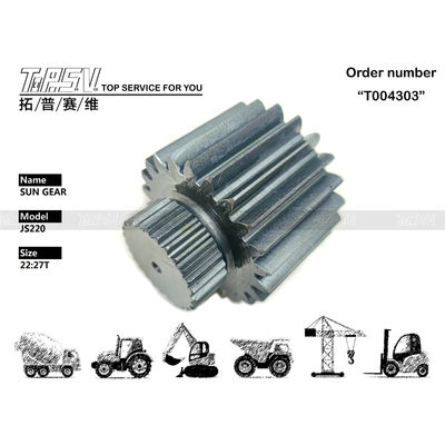 Máy đào JS220 Swing Hydraulic Motor Parts 2Stage Sun Gears 05/903863