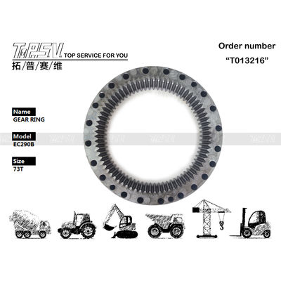 Đen EC290B Máy đào xoay vòng bánh răng bên trong với cài đặt lưới bánh răng VOE14547266