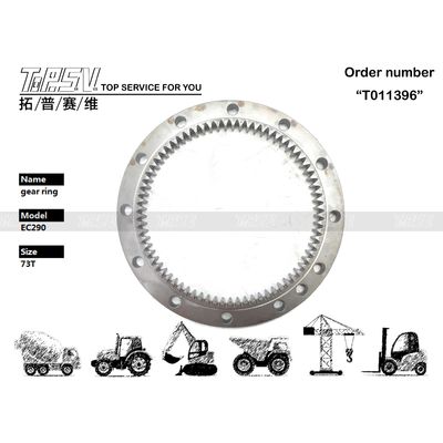 Độ bền cao hộp số EC290 Gearbox Ring Gear SA7118-38460 Với chức năng xoay