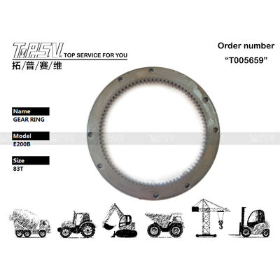E200B hộp số di chuyển du lịch bánh răng vòng 096-4317 cho hệ thống truyền tải máy đào