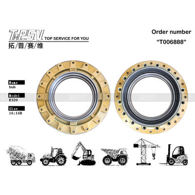 Kháng mài E320 Excavator Final Drive Hub 114-1486 Bolt cài đặt