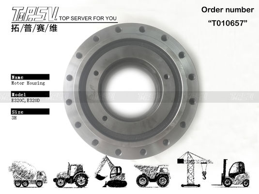 E320D Excavator Final Drive Parts Black Hub Housing 148-4716 Điều trị nhiệt