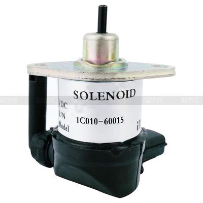 DC 24V Fuel Stop Solenoid 1C010-60015 KX080 Bộ phận điện của máy đào