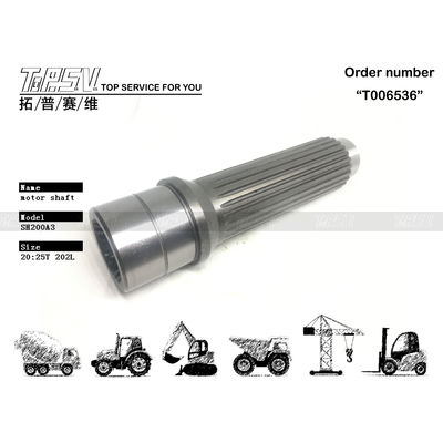 Thép chắc chắn SK250-6 Máy khoan Động cơ thủy lực Cánh / Máy khoan Dầu thủy lực LQ15V00007S042