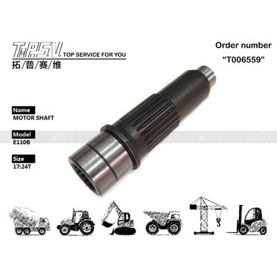 107-6556 Di chuyển ốc động cơ thủy lực cho máy đào E315 xử lý nhiệt