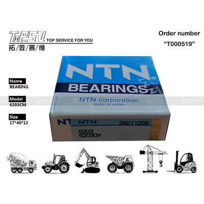 0397915 6203CM Máy đào miễn phí bảo trì Đường đệm rãnh sâu cho động cơ thủy lực
