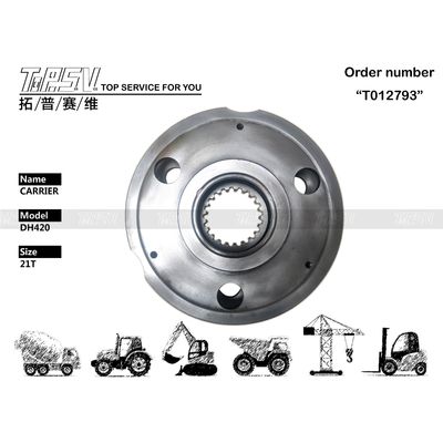 Thép DH420-7 Đi du lịch 1 giai đoạn Planet Gear Carrier với động cơ thủy lực