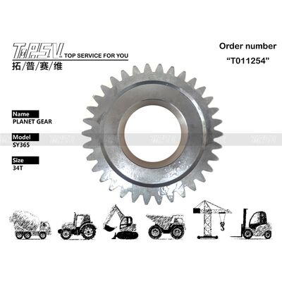 Thép xử lý nhiệt DH420-7 Chuyến đi 2 giai đoạn Planet Gear Excavator Gearbox - Có sẵn để gửi ngay lập tức