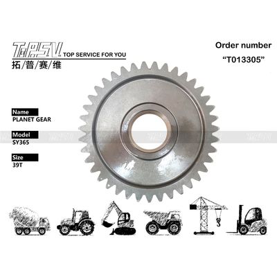 Máy đào thủy lực 2101-7026 SY365 Đi du lịch 1 giai đoạn Máy gia tốc hành tinh Điều trị nhiệt đen được cài đặt thông qua lưới gia tốc