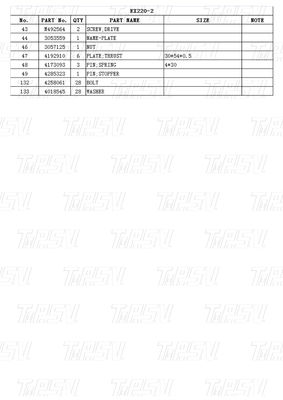 EX220-2 Máy cắt giảm hành tinh Máy đào Động cơ du lịch Sổ 9091682 9116394 9116395
