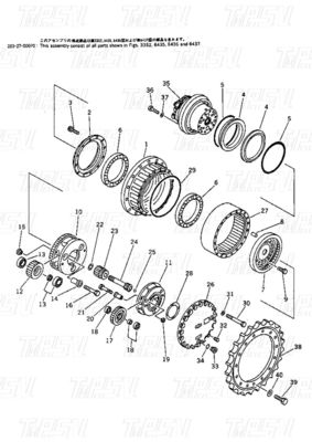 Bolt On Hydraulic Swing Motor / Travel Motor Drive cho các nhà sản xuất máy đào