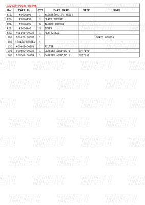 130426-00031 DX60R Excavator Swing Drive Catalogue Black Factory Color Hydraulic Swing Motor Động cơ Động cơ
