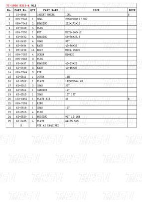 Tái bốc Động cơ di chuyển Động cơ thủy lực Máy giảm hành tinh Động cơ cuối cùng cho cần cẩu