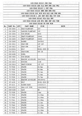 Bolt On Hydraulic Excavator Swing Drive Catalog cho quay trơn tru
